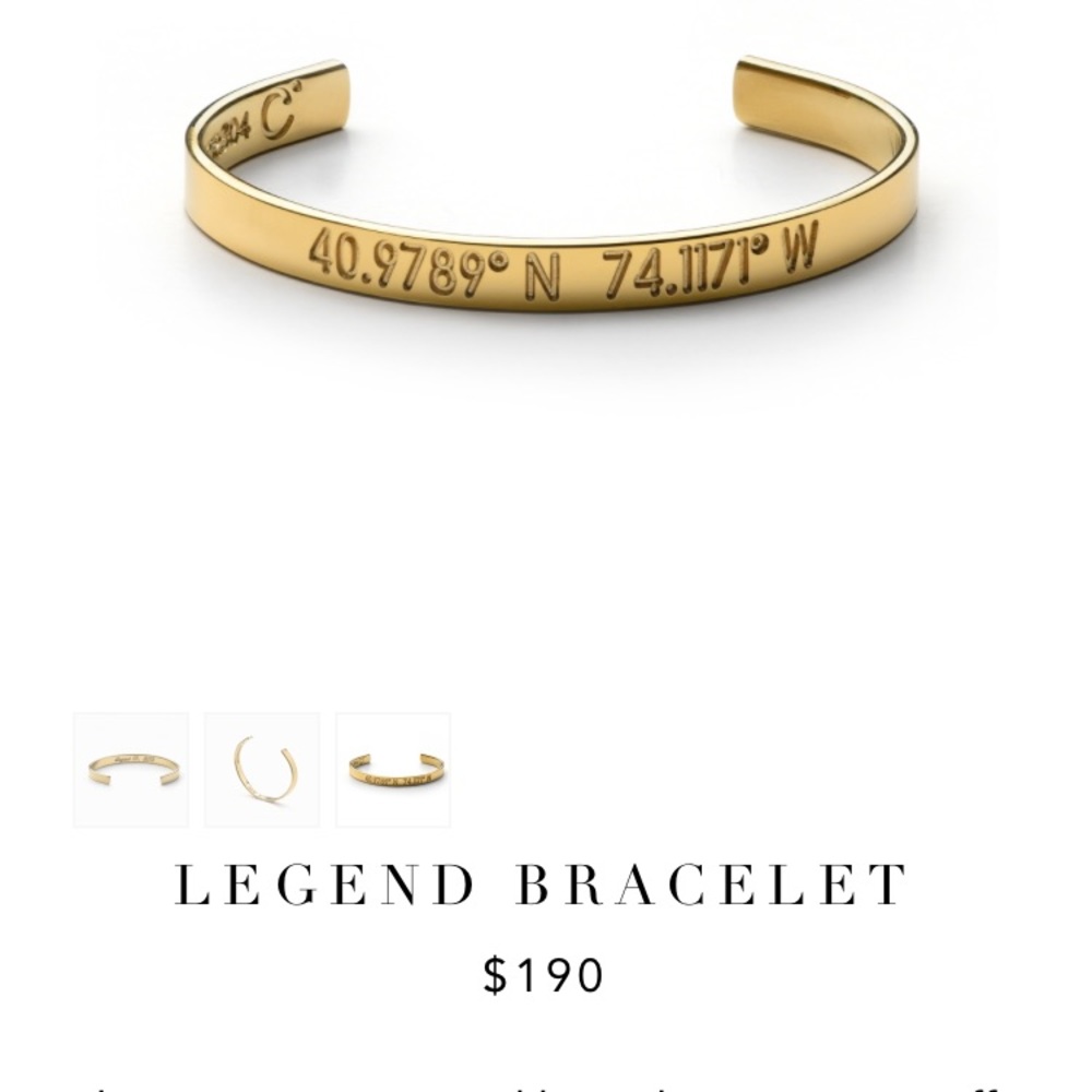 Coordinates Collection Legend Bracelet New York Ci